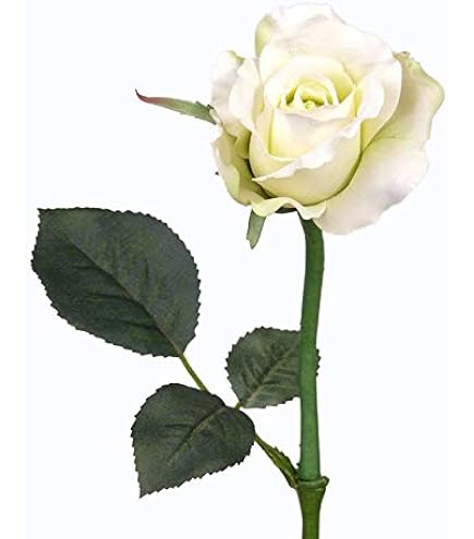 Ramo artificiale di rose SITARA, crema, 75cm, 5-8cm