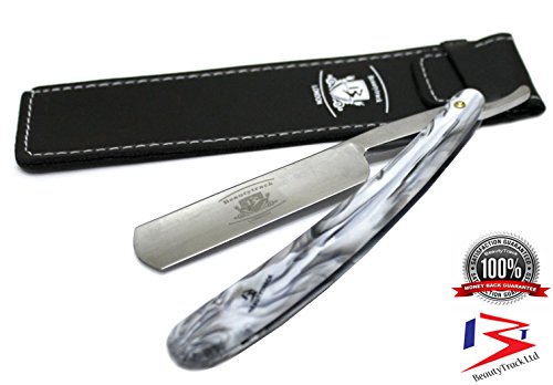 BeautyTrack New Men Shaver - Traditional Razor Manual Cut Throat Straight Sharp Professional Barber Traditional Right… - Image 10