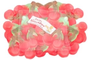‎PE ÄM Deine Naschbox - Zuckerfreie Fruchtgummi Kirschen - 500 g Süßigkeiten Nachfüllbeutel - recyclebar - Großpackung