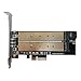 Produktbild Dandeliondeme PCI-E auf 2 Port B/M Key M.2 NGFF + NVMe Adapter Karte SSD Festplattenkonverter