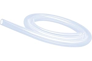 Silikonschlauch,iMeistek 10mm ID x 13mm OD,1.5 Meter, Flexibler Lebensmitteltaugliche Schläuche,Wasser-Luft-Schlauch-Rohr,für Pumpenübertragung