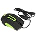 Price comparison product image HCMONSTER gaming Mouse Wired Gaming Mouse suitable for Left and right hand 9 Keys 3500DPI Human Engineering design Mice for Home Use laptop,green
