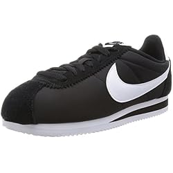 Nike Classic Cortez Nylon, Zapatillas de running para hombre, Negro/Blanco (Black/White), 43 EU