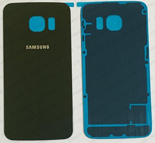 100% Original Samsung Galaxy S6 Edge Green Emerald Back Rear Glass Battery Cover with Adhesive Genuine