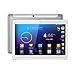 Produktbild Lxxzz IPS 2K FHD Zehn Kern 4G 10 Zoll Tablette Bluetooth Geographisches Positionierungs System Intelligent Schwerkraft-Sensor Taschencomputer Zwei Kameras Abrufbar Gesichtserkennung Laptop,Silver