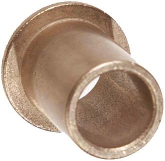 Item # 602111, Oilube® Powdered Metal Bronze SAE841 Flange Bearings - METRIC