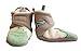 Lodger Slipper with Anti Slip Stars (12 - 18 Months, Native Emerald)
