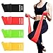 Produktbild Fitnessbänder 4er-Set 1.8M, Extra Lange Theraband Set Fitnessband Gymnastikband Widerstandsbänder mit 4-StärkenLeicht, MIttel, Schwer, X-Schwer) Trainingsband für Yoga, Pilates, Reha, Physiotherapie