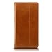 Produktbild Microsoft Lumia 950 XL Funda Cartera de auténtico cuero, adaptable en posicion horizontal - Tostado