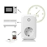 Presa Intelligente con Controllo Remoto Interruttore senza Fili per Dispositivi Elettronici tramite App che è Compatibile con Smartphone Android e iOS