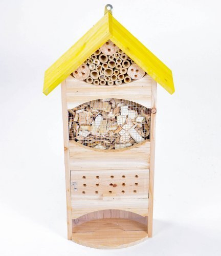 Preisvergleich Produktbild Grüner Jan Insektenhotel aus Holz und Bambus