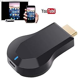 ATETION WiFi Display TV Dongle Receptor 1080P Intercambio fácil Transmisión inalámbrica TV Stick para Dispositivos iOS / Android / Mac a HDTV - A través de Airplay Miracast DLNA Airmirror