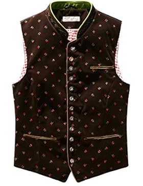 Lekra Herren Trachtenweste braun Quentin 114567 44 braun