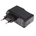 Produktbild FITYLE EU Ladegerät 1x USB Port 5V 3A Wandladegerät für Smartphones Handys - Schwarz