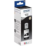 Epson C13T03R140 Serie 102 EcoTank Flacone di Inchiostro, 127 ml, Nero