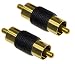 Produktbild Adapter-Universe® 2 x Cinch Adapter Cinchstecker Audio Video RCA Stecker Set Verbinder vergoldet