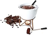 BOSKA Chocowares Choco Fondue Marie Schokoladenfondue-Set, 6-TLG, Schokofondue, Schokoladenfondue, Fonduetopf, Edelstahl/Keramik, Weiß/Kupfer, Ø 14 cm, 320400 BOSKA Chocowares Choco Fondue Marie Schokoladenfondue-Set, 6-TLG, Schokofondue, Schokoladenfondue, Fonduetopf, Edelstahl/Keramik, Weiß/Kupfer, Ø 14 cm, 320400