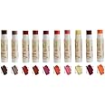 Kaumudi Handmade & 100% Natural 3in1 Lip Balm (Lip Tint|Cheek Tint|Eye Shadow) made with Rose & Saffron Ess. oil | Best for Dry, Damaged & Chapped Lips | Hydrates & Moisturizes (Pack of All 10 Shades)
