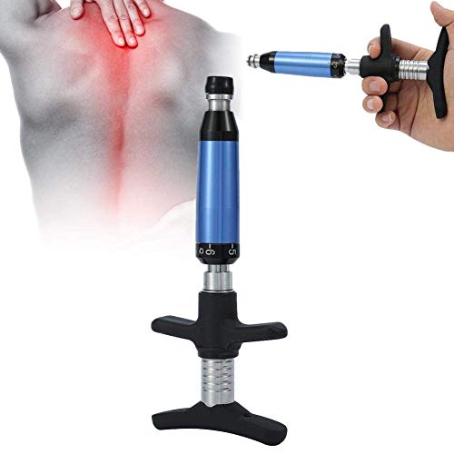 JIASS Chiropractic Adjusting Tool Massage Gun Manual Spine Activator with Four Therapy Spine Correction Massage