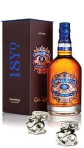 Chivas Regal 18 Year Old Whisky - Plus 2 Free Cufflinks