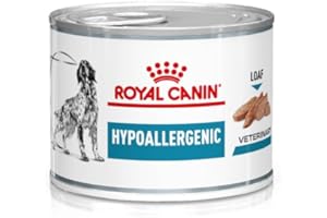 Royal Canin Veterinary Hypoallergenic Mousse | 12 x 200 g | Diät-Alleinfuttermittel für ausgewachsene Hunde | Mit hydrolysiertem Protein | Zur Unterstützung der Hautbarriere