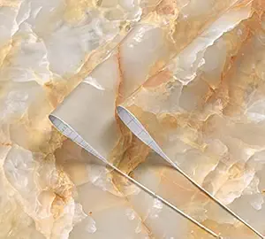 Anna Creations Vinyl self Adhesive, Peel and Stick Marble Granite Gloss Waterproof Decorative DIY wallpaper12''inches x 120'' inches)