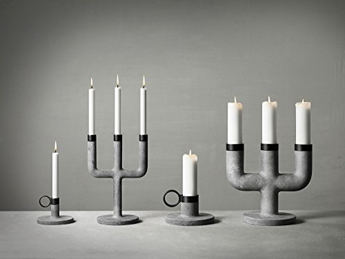 Menu 4756139 Kerzenhalter Weight Here, S, Höhe 10,3 cm, Durchmesser 14 cm für Standard-Kerzen - 3