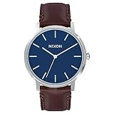 Nixon Herrenuhr Analog Quarz mit Lederarmband – A1058879-00