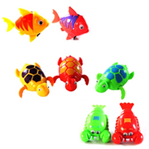 Peradix Funny Wind-Up Clockwork Toys Animals Frog Pool For Baby/Kids Gift