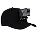 Produktbild HCFKJ Baseball Cap für GoPro Action Kameras Halter Hut mit J-Haken Buckle Mount Schraube Beinhaltet Nicht Die Kamera (A)