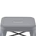 Produktbild TOLIX Barhocker 75cm RAL, Maus grau RAL 7046 matt BxT 37x37cm