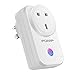 Price comparison product image WiFi Smart Plug,Pomp App Remote Control Sockets Smart Home Devices Working with Alexa Google Home and IFTTT, Support Timing, No Hub Required