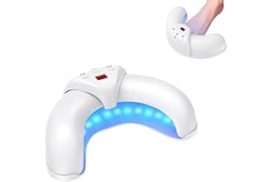 UOEONR Dispositivo de tratamiento láser de hongos de uñas, 36 W, micosis uñas de los pies, limpieza y reparación, tratamiento de uñas, 7 minutos al día, tratamiento de hongos de uñas de pie potente, para