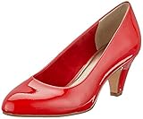 Cress Tamaris Damen 22416-21 Pumps, Rot (Chili Patent 520), 38 EU