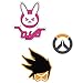 Produktbild BioWorld - Overwatch Patch Set: D.Va, Tracer und Overwatch Logo Patches