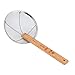 Produktbild TENTA Kitchen Stainless Steel Spider Strainer with Natural Bamboo Handle Stainless Steel Wire Strainer Colander Mesh Net Skimmer Ladle, 7-Inch Strainer Basket Wok Tool