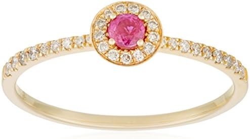 All My Jewellery Ring, 9 Carat Yellow Gold and Ruby badm 07101-0001 yellow