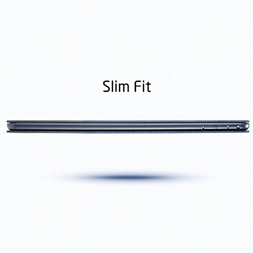iPad Air 2 Hülle, ESR® Auto aufwachen / Schlaf Funktion und Einstellbarem Blickwinkel Funktion Schutzhülle für iPad Air 2/iPad 6 (Marineblau) - 2