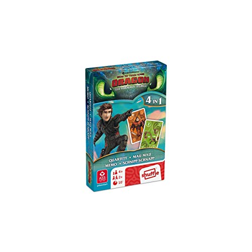 ASS Altenburger 4042677050007 - Juego de Cartas - Dragons - Cuarteto