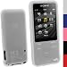 Produktbild igadgitz Klar Silikon Tasche Hülle Case Cover für Sony Walkman NWZ-E585 8GB 16GB + Schutzfolie