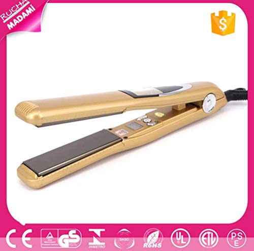 Hair Straightener  Electric Splint Vibration Mch Fast Heating Ceramic Does Not Hurt Hair Perm  Gold 