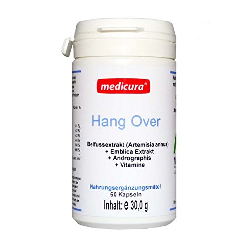 Preisvergleich Produktbild Medicura 6x Hang Over 60 Kapseln - 30 g