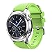 Produktbild BarRan Huawei Watch GT Uhrenarmbänder, 22mm Weiches Silikon Sportband Ersatzarmband Quick Release Pin kompatibel Samsung Gear S3 Frontier/Classic,Galaxy Watch 46mm