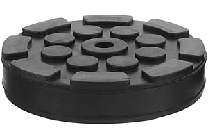 ABOOFAN Coussinet De Levage en Caoutchouc Octogonal 4.7 Pouces pour Cric Automobile Support Antidérapant Protection Garage Et Camping-Car