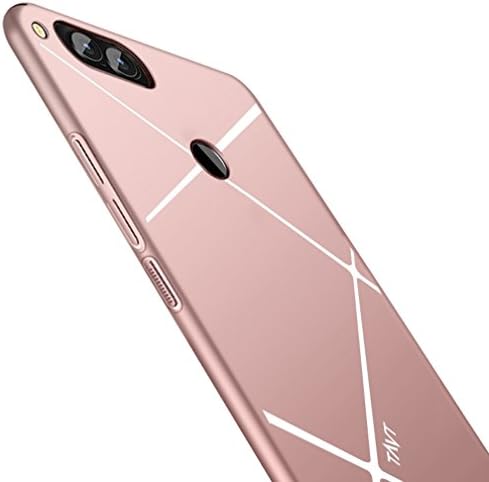Bllosem Huawei Honor 7X Case High Quality Ultra Slim Exquisite Real Skin Feeling Full Body Protection Case for Huawei Honor 7X Rose Gold