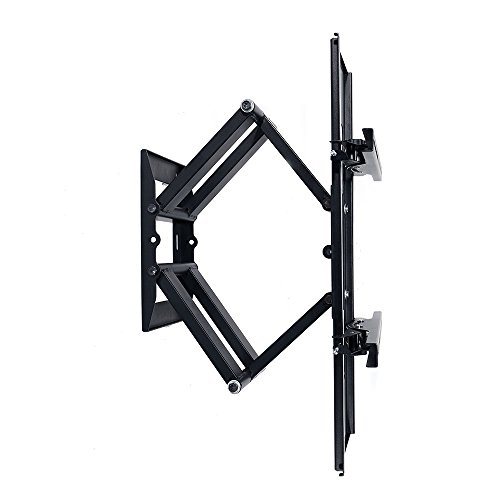 Lumsing schwenkbare neigbare TV Wandhalterung mit Doppel Arme für 37-65″ Plasma LCD-LED-Flachbildschirm Passend für LED-, LCD-und Plasma- mit HDMI Kabel, Max VESA 600mm x 400mm - 9