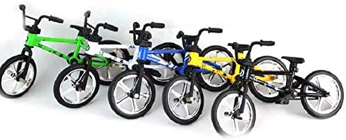 scatkinPYwl Pcongreat - Cute Metal Mini BMX Finger Mountain Bike Toys Kids Simulation Bicycle Model