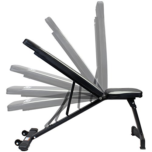MiraFit – Klappbare Hantelbank – komplett verstellbar - 2