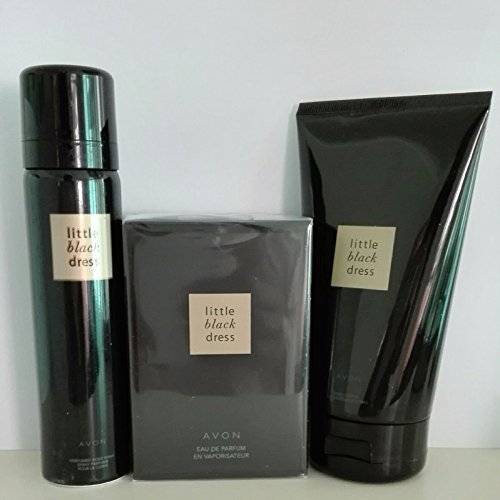 AVON Little Black Dress EDP 50 ml, Body Spray & Body Cream set
