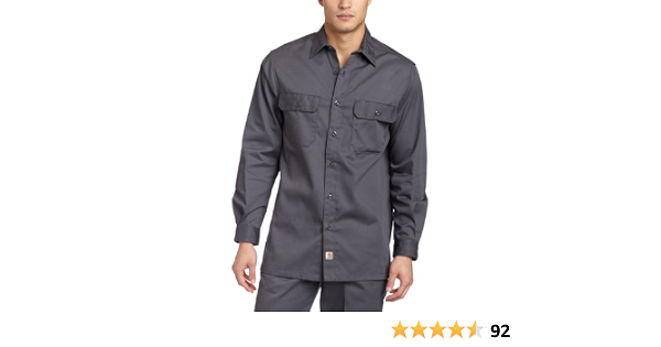 Carhartt Men's Twill Long Sleeve Work 